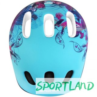 Kask rowerowy Spokey Florist Jr 927772 N/A