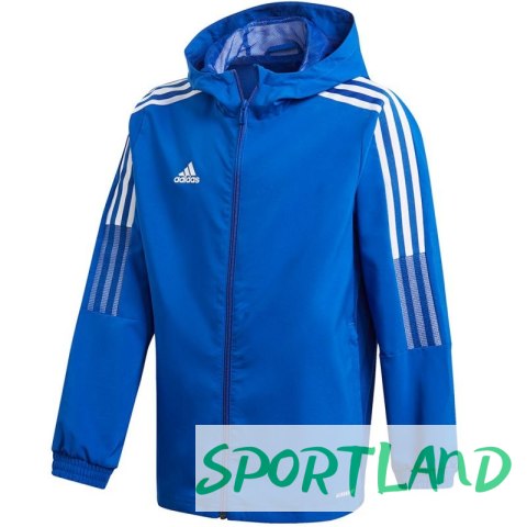 Kurtka adidas Tiro21 Windbreaker Youth Jr GP4978 128cm Kurtka adidas Tiro21 Windbreaker Youth Jr GP4978 128cm
