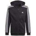 Bluza adidas Essentials 3S Full-zip Hoodie Jr GQ8900 116 cm