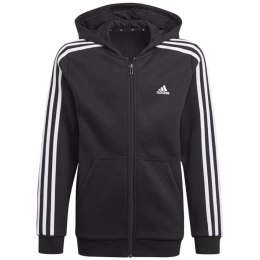 Bluza adidas Essentials 3S Full-zip Hoodie Jr GQ8900 164 cm