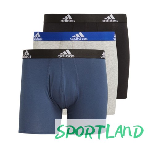 Bokserki adidas Logo Briefs 3Pac M GN2017 S Bokserki adidas Logo Briefs 3Pac M GN2017 S