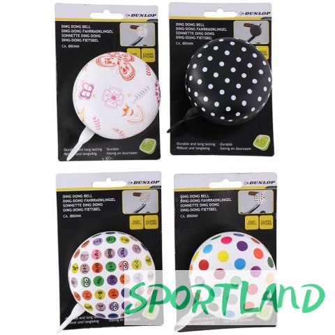 Dzwonek rowerowy Dunlop 80 mm 2060155 N/A Dzwonek rowerowy Dunlop 80 mm 2060155 N/A