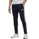 Spodnie adidas Essentials Fleece Tapered Cuff 3-Band M GK8823 S
