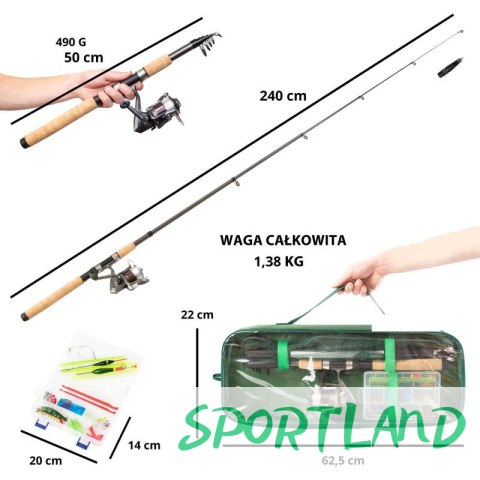 Zestaw wędkarski MacGyver Big Fish 41 W 1 102279 N/A Zestaw wędkarski MacGyver Big Fish 41 W 1 102279 N/A