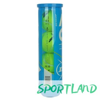 Piłka tenisowa Dunlop Australian Open 4 szt AUO1 żółty