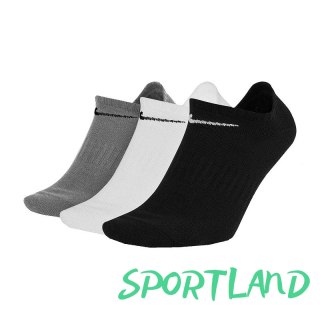 Skarpety Nike Everyday Cushion No Show 3Pak SX7673-964 S ( 34 - 38 )