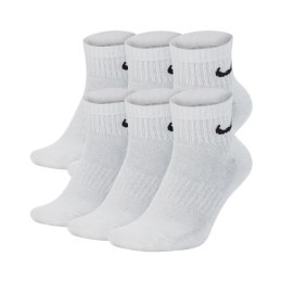 Skarpety Nike Everyday Cushion Ankle 6Pak SX7669-100 M ( 38 - 42 )