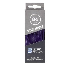 Sznurówki woskowane BlueSports Titanum 902041 fioletowy