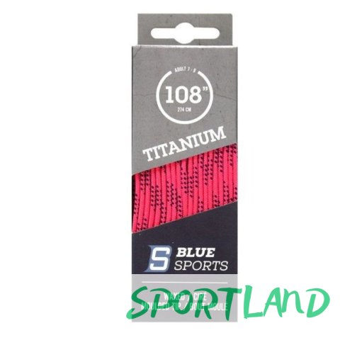 Sznurówki woskowane BlueSports Titanum 902041 srebrny Sznurówki woskowane BlueSports Titanum 902041 srebrny