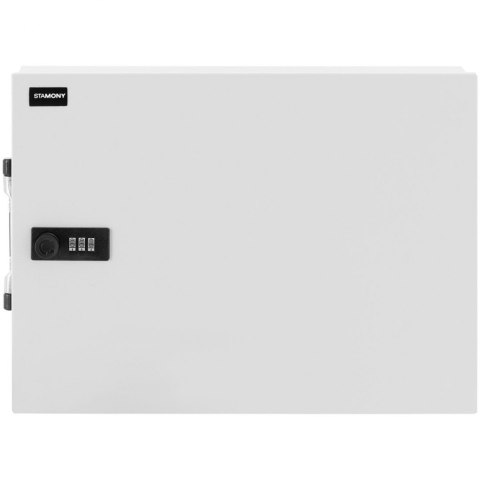 Sejf kasetka metalowa na dokumenty z zamkiem szyfrowym 355 x 255 x 70 mm DIN A6 Sejf kasetka metalowa na dokumenty z zamkiem szyfrowym 355 x 255 x 70 mm DIN A6