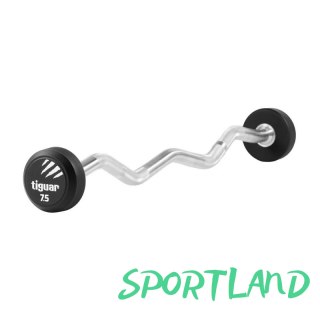 Barbell łamany Tiguar PU 7,5 kg TI-WLBPU007 N/A