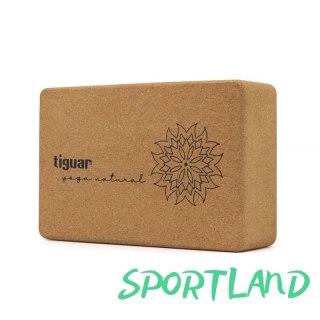 Kostka do jogi Tiguar z korka TI-J0003 N/A