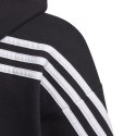 Bluza adidas G 3S FZ HD Jr GE0950 140 cm