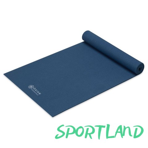 Mata do Jogi Gaiam Essentials 6 mm z pskiem Navy 63314 N/A Mata do Jogi Gaiam Essentials 6 mm z pskiem Navy 63314 N/A