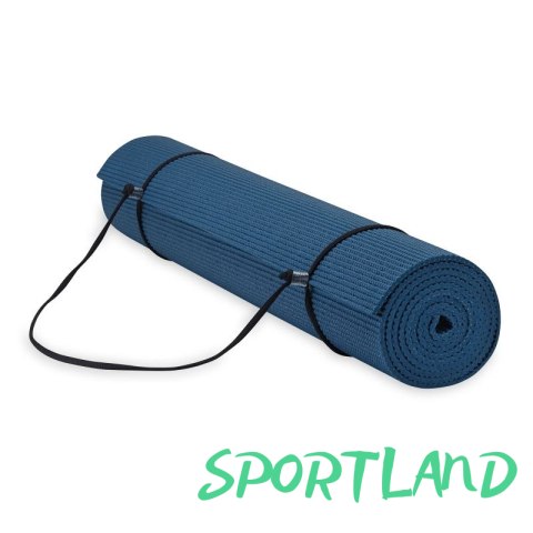 Mata do Jogi Gaiam Essentials 6 mm z pskiem Navy 63314 N/A Mata do Jogi Gaiam Essentials 6 mm z pskiem Navy 63314 N/A