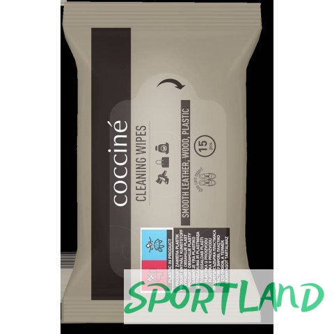 Preparat do butów chusteczki czyszczące Coccine DA0337 15 szt. Preparat do butów chusteczki czyszczące Coccine DA0337 15 szt.