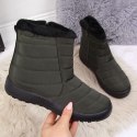 Śniegowce wodoodporne na zamek NEWS W EVE181D khaki 40