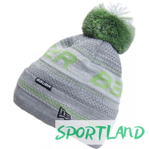 Czapka zimowa Bauer NE Pom Knit Jr 1059442 czarny Czapka zimowa Bauer NE Pom Knit Jr 1059442 czarny