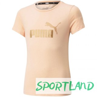 Koszulka Puma ESS+ Logo Tee Jr 587041 91 116 cm