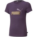 Koszulka Puma ESS+ Logo Tee Jr 587041 96 116 cm