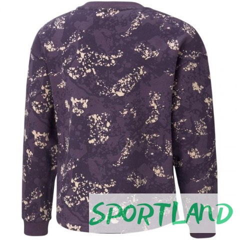 Bluza Puma Alpha AOP Crew FL Jr 589241 16 116 cm Bluza Puma Alpha AOP Crew FL Jr 589241 16 116 cm