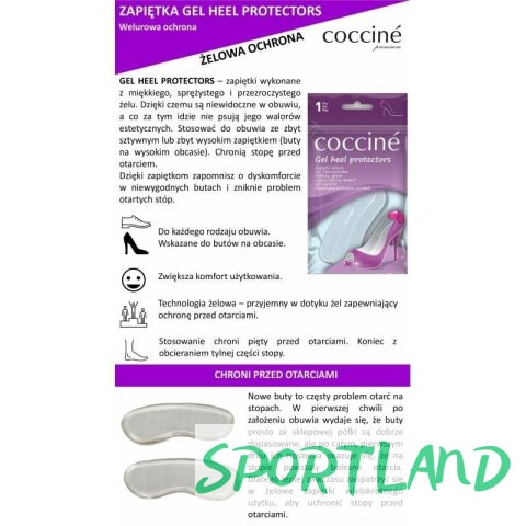 Zapiętka żelowa Coccine DA0288 S/M Zapiętka żelowa Coccine DA0288 S/M