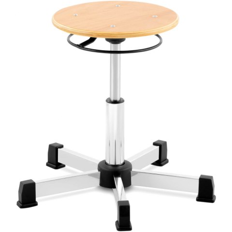 Taboret krzesło robocze warsztatowe ze sklejki CHROM do 120 kg 350-485 mm Taboret krzesło robocze warsztatowe ze sklejki CHROM do 120 kg 350-485 mm