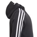 Bluza adidas Essentials 3S Full-zip Hoodie Jr GQ8356 164 cm
