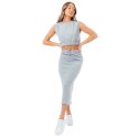 Komplet dresowy Justhype Sweat Midi Skirt Loungewear Set W LABON007 10
