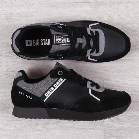 Buty sportowe Big Star M JJ174145 czarne 43 Buty sportowe Big Star M JJ174145 czarne 43
