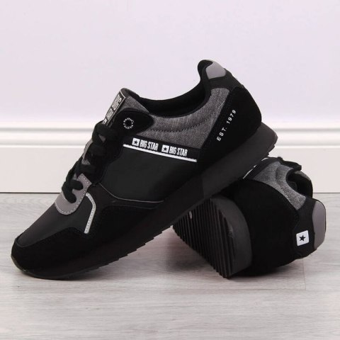 Buty sportowe Big Star M JJ174145 czarne 43 Buty sportowe Big Star M JJ174145 czarne 43