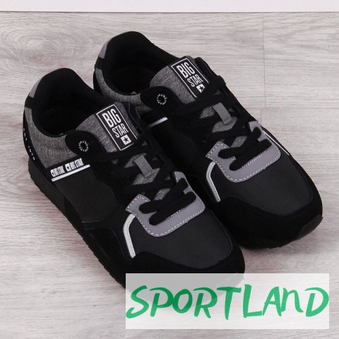 Buty sportowe Big Star M JJ174145 czarne 44 Buty sportowe Big Star M JJ174145 czarne 44