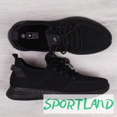 Buty sportowe tekstylne NEWS M EVE266A czarne 41 Buty sportowe tekstylne NEWS M EVE266A czarne 41