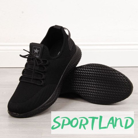 Buty sportowe tekstylne NEWS M EVE266A czarne 41 Buty sportowe tekstylne NEWS M EVE266A czarne 41