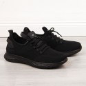 Buty sportowe tekstylne NEWS M EVE266A czarne 42 Buty sportowe tekstylne NEWS M EVE266A czarne 42
