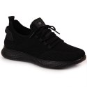 Buty sportowe tekstylne NEWS M EVE266A czarne 42 Buty sportowe tekstylne NEWS M EVE266A czarne 42