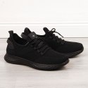 Buty sportowe tekstylne NEWS M EVE266A czarne 42 Buty sportowe tekstylne NEWS M EVE266A czarne 42