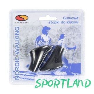 Stopki, gumowe nakładki SMJ sport do kijków Nordic Walking blister HS-TNK-000006679 N/A