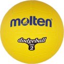 Piłka Molten DB2-Y dodgeball size 2 HS-TNK-000009306 N/A