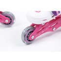 Zestaw SMJ Sport Combo Pink LED: 2w1 wrotko-rolki HS-TNK-000009549 26-29