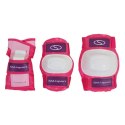 Zestaw SMJ Sport Combo Pink LED: 2w1 wrotko-rolki HS-TNK-000009549 26-29