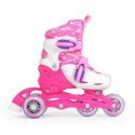 Zestaw SMJ Sport Combo Pink LED: 2w1 wrotko-rolki HS-TNK-000009549 26-29