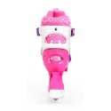 Zestaw SMJ Sport Combo Pink LED: 2w1 wrotko-rolki HS-TNK-000009549 26-29