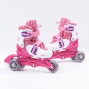 Zestaw SMJ Sport Combo Pink LED: 2w1 wrotko-rolki HS-TNK-000009549 30-33 Zestaw SMJ Sport Combo Pink LED: 2w1 wrotko-rolki HS-TNK-000009549 30-33