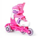 Zestaw SMJ Sport Combo Pink LED: 2w1 wrotko-rolki HS-TNK-000009549 30-33 Zestaw SMJ Sport Combo Pink LED: 2w1 wrotko-rolki HS-TNK-000009549 30-33
