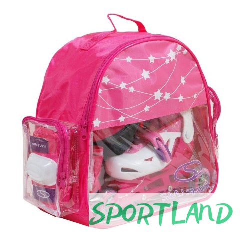Zestaw SMJ Sport Combo Pink LED: 2w1 wrotko-rolki HS-TNK-000009549 30-33 Zestaw SMJ Sport Combo Pink LED: 2w1 wrotko-rolki HS-TNK-000009549 30-33