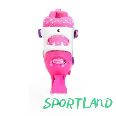 Zestaw SMJ Sport Combo Pink LED: 2w1 wrotko-rolki HS-TNK-000009549 30-33 Zestaw SMJ Sport Combo Pink LED: 2w1 wrotko-rolki HS-TNK-000009549 30-33