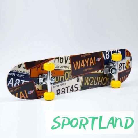 Deskorolka SMJ sport BS-Q3108FC License Plates HS-TNK-000011611 N/A Deskorolka SMJ sport BS-Q3108FC License Plates HS-TNK-000011611 N/A