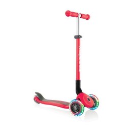 Hulajnoga 3-kołowa Globber Primo Foldable Lights 432-102-2 New Red N/A