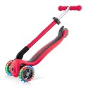 Hulajnoga 3-kołowa Globber Primo Foldable Lights 432-102-2 New Red N/A